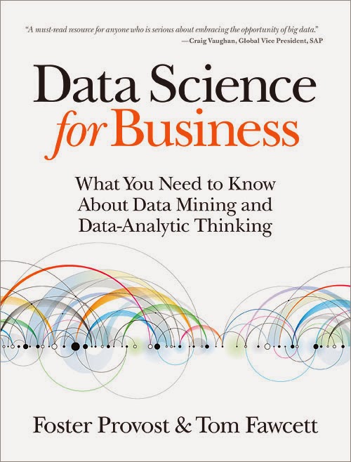 Cover of "Data Science for Business" book.