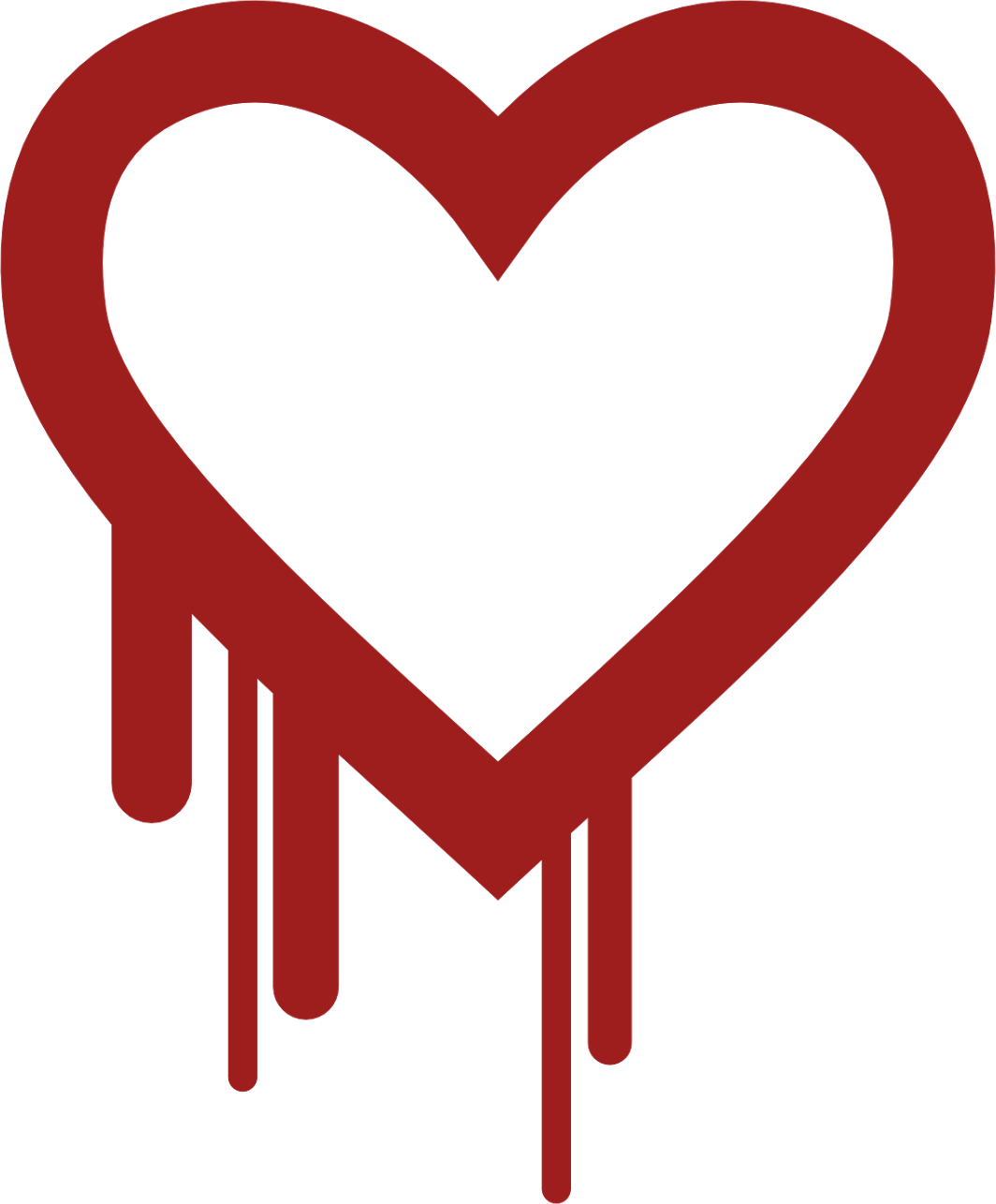 The Heartbleed logo.